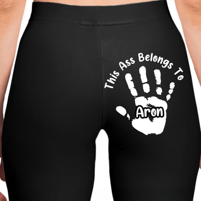 Digital Printing Sports Yoga Pants - Hip-Lifting Cropped Leggings