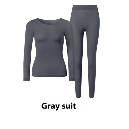 Women's Ultra-Thin Thermal Underwear Set - Lightweight Nylon Spandex Base Layer