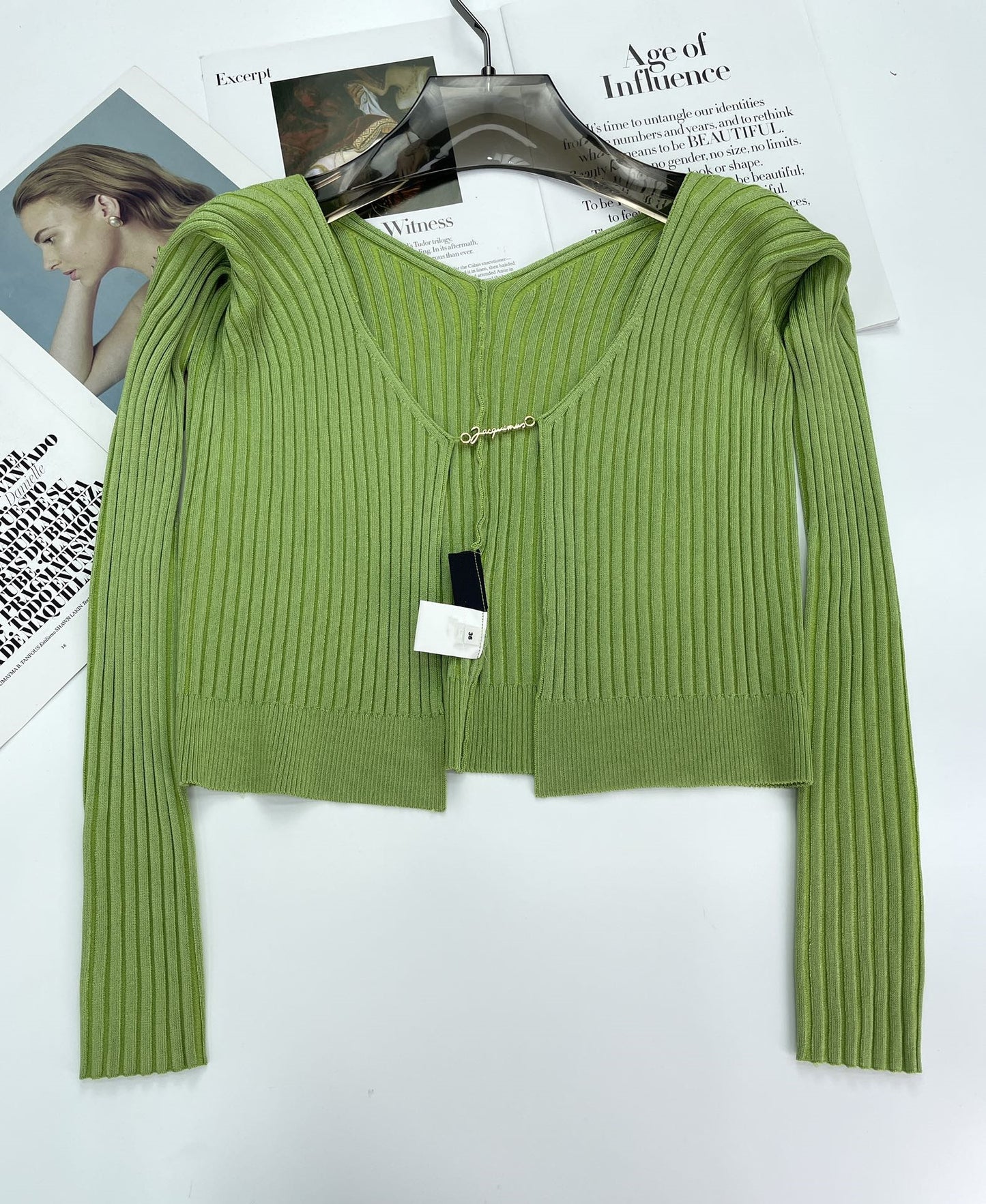 Women's Gentle Knitted Cardigan - Long Sleeve Open Front Sweater