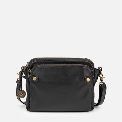 Women's Quilted Crossbody Bag - Vegan Leather Shoulder Messenger Purse
