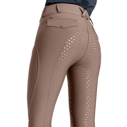 High Waist Equestrian Riding Pants - Women's Non-Slip Jodhpurs