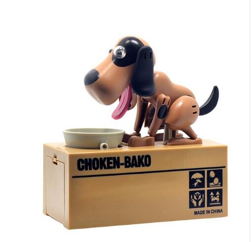 Robotic Dog Coin Bank - Interactive Piggy Bank Money Box for Kids