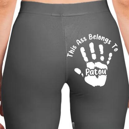 Digital Printing Sports Yoga Pants - Hip-Lifting Cropped Leggings