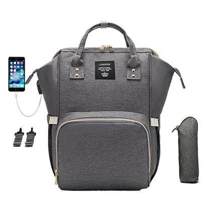 Multifunctional Diaper Bag - Large Capacity Oxford Cloth with Multiple Carry Options