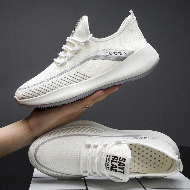 Unisex Cross-Strap Slip-On Casual Sneaker | Breathable Striped Cotton Shoe | EU 36–44