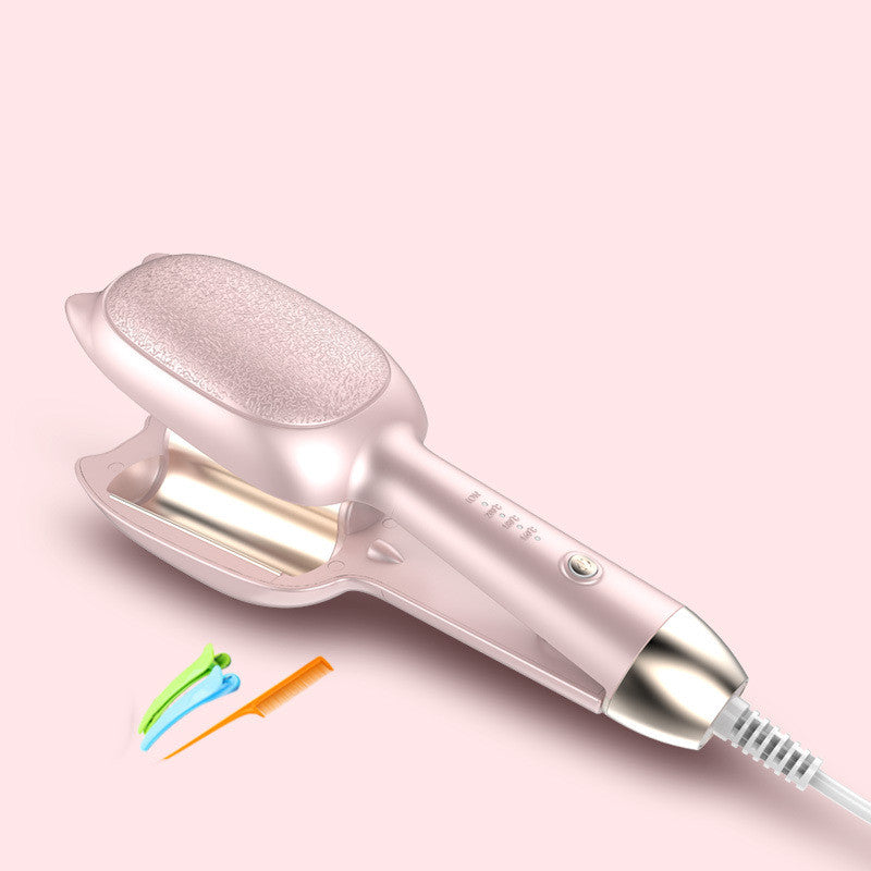 25mm Tourmaline Ceramic Curling Iron | Negative Ion | 10-Temp Settings | Wet & Dry Use