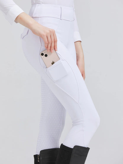 Women's High-Waist Quick-Drying Athletic Pants - Stretch Performance