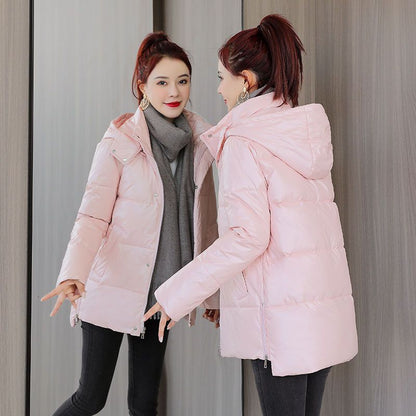 Women's Short Loose Padded Down-Alternative Jacket - Sleeveless Vest with Modal Fiber Filling