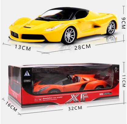 1:16 Scale Remote Control Racing Car with LED Lights