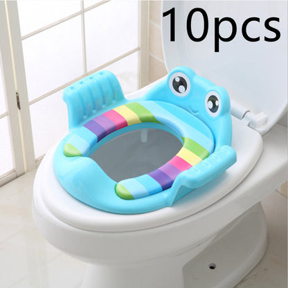 Baby Toilet Training Seat - Comfortable PP Potty Seat with Non-Slip Pads