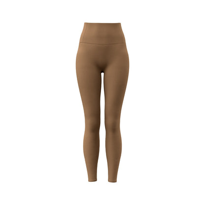 Peach Hip High-Waist Stretch Yoga Pants - Nude Feel Fitness Leggings