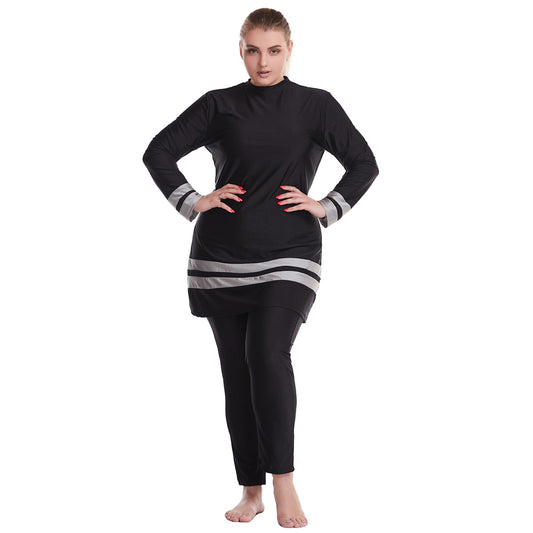 Women's Full Body Diving Suit Swimwear - Long Sleeve Pants Wetsuit