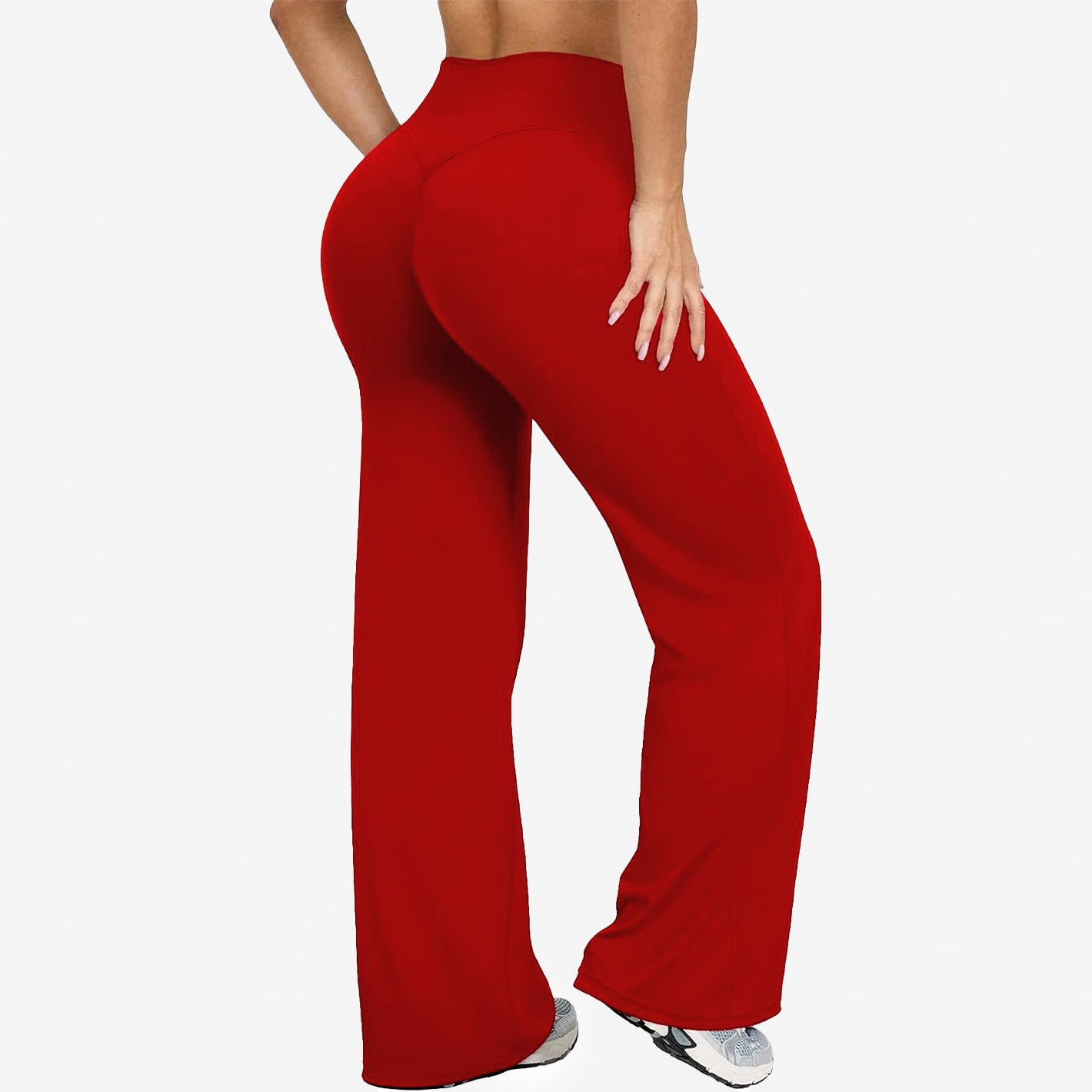 Women's Quick-Dry Stretch Yoga Pants - High-Performance Activewear