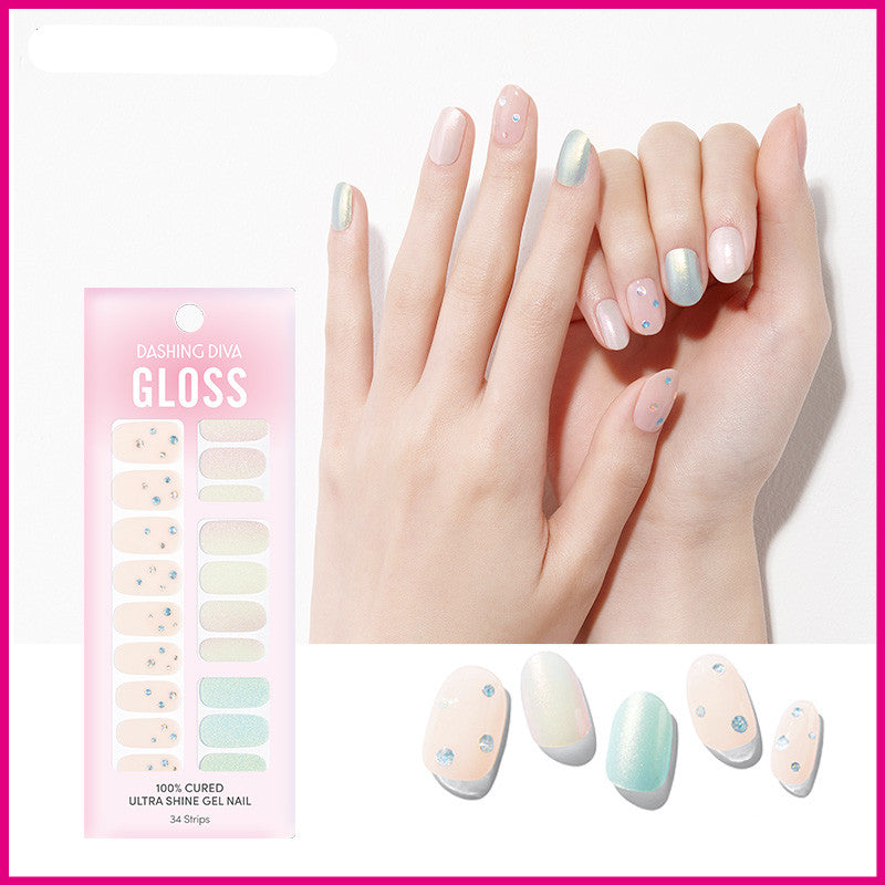 Press-On Nail Stickers - No-Bake Wearable Nail Art Patches