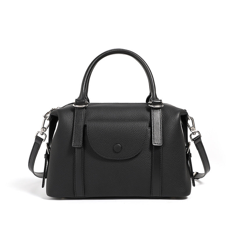 Women's Genuine Leather Crossbody Bag - Versatile Fashion Handbag with Adjustable Strap