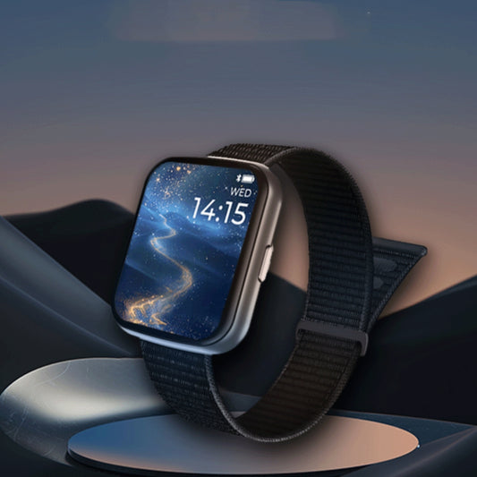 Electric Shock Alarm Smartwatch – Silent Wake-Up Wristband with Magnetic Charging