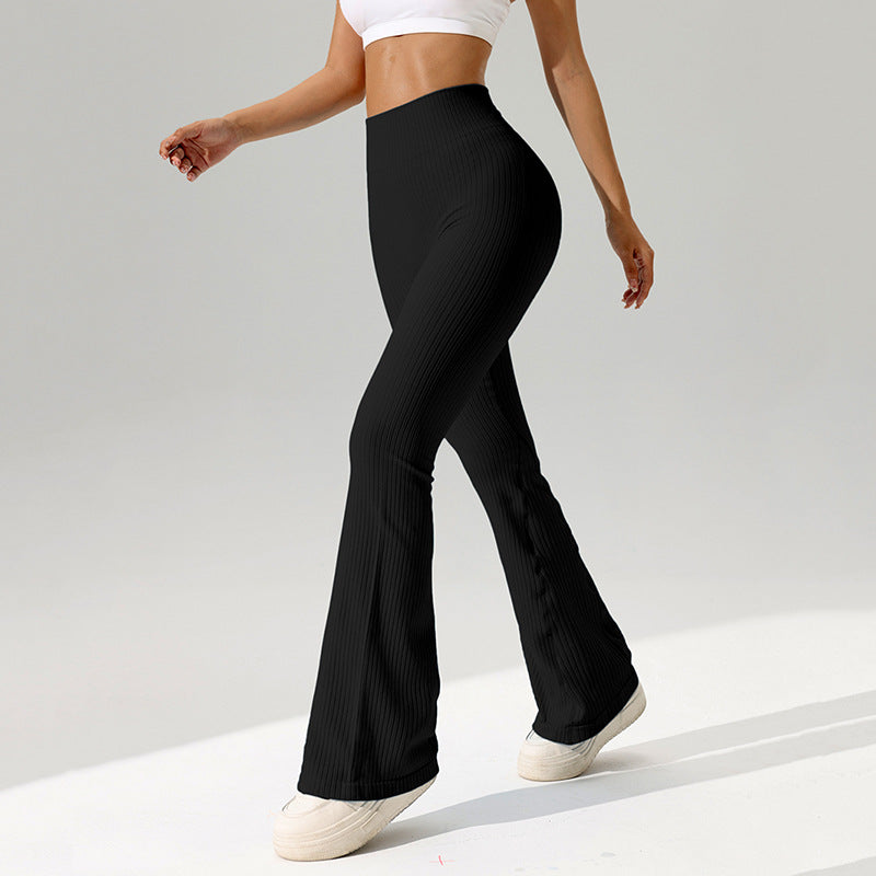 Women's High-Waist Fitness Pants - Moisture-Wicking Activewear