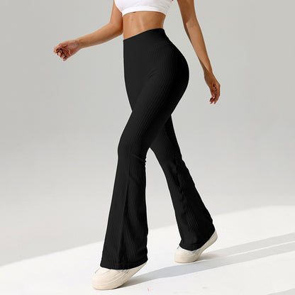 Women's High-Waist Fitness Pants - Moisture-Wicking Activewear