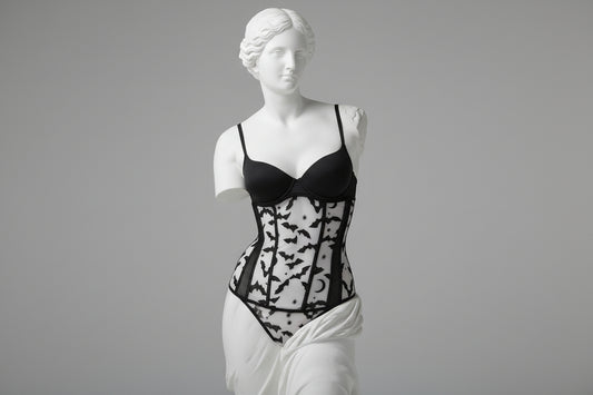 Women's Lace Pajamas and Underwear Set - Cute Style Sleepwear Set