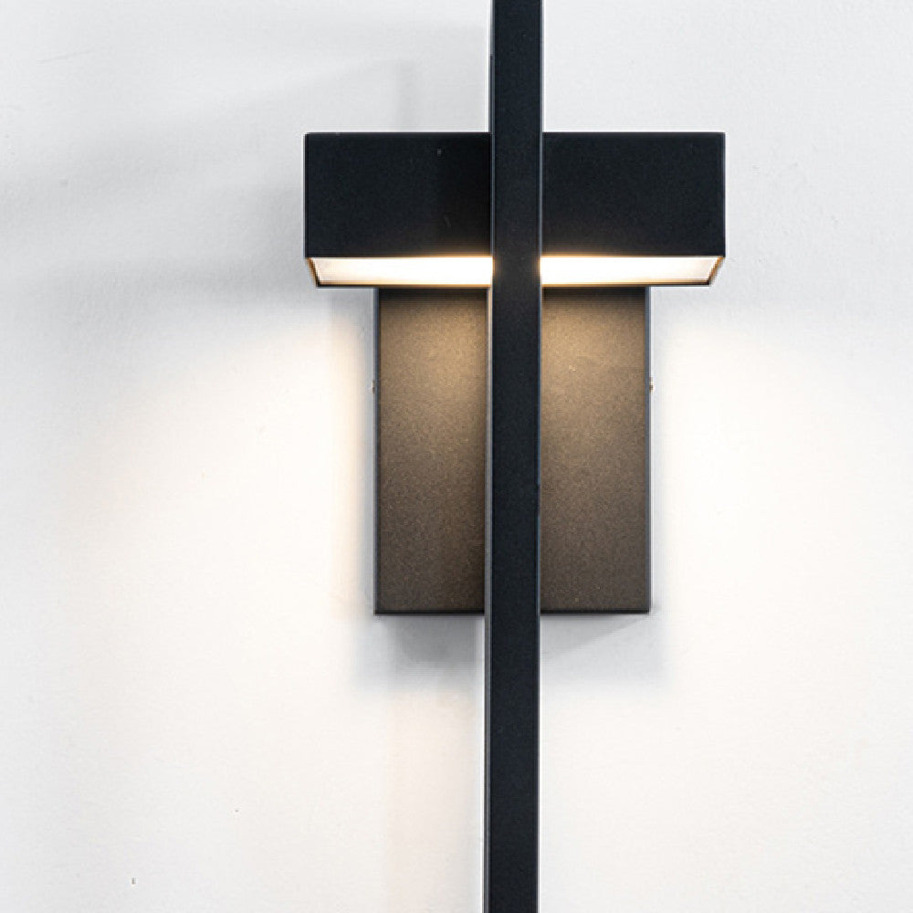 Outdoor Modern Minimalist Wall Lamp - Stainless Steel Sconce