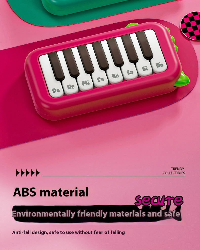 Kids Pocket Electronic Keyboard - Mini Piano Toy for Children Ages 3-6