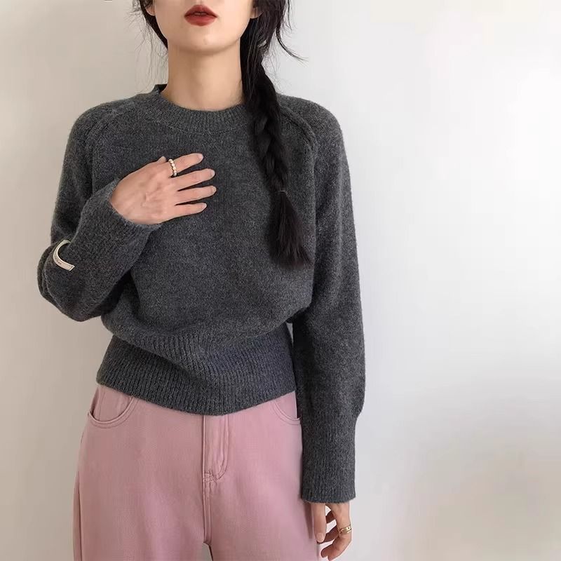 Women's Winter Base-Layer Knit Top - Thermal Long Sleeve Shirt