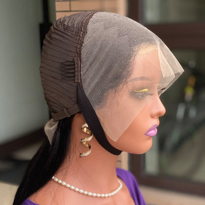 200 Density Bob Human Hair Wig - 13x4 Lace Front with Pre-Plucked Hairline