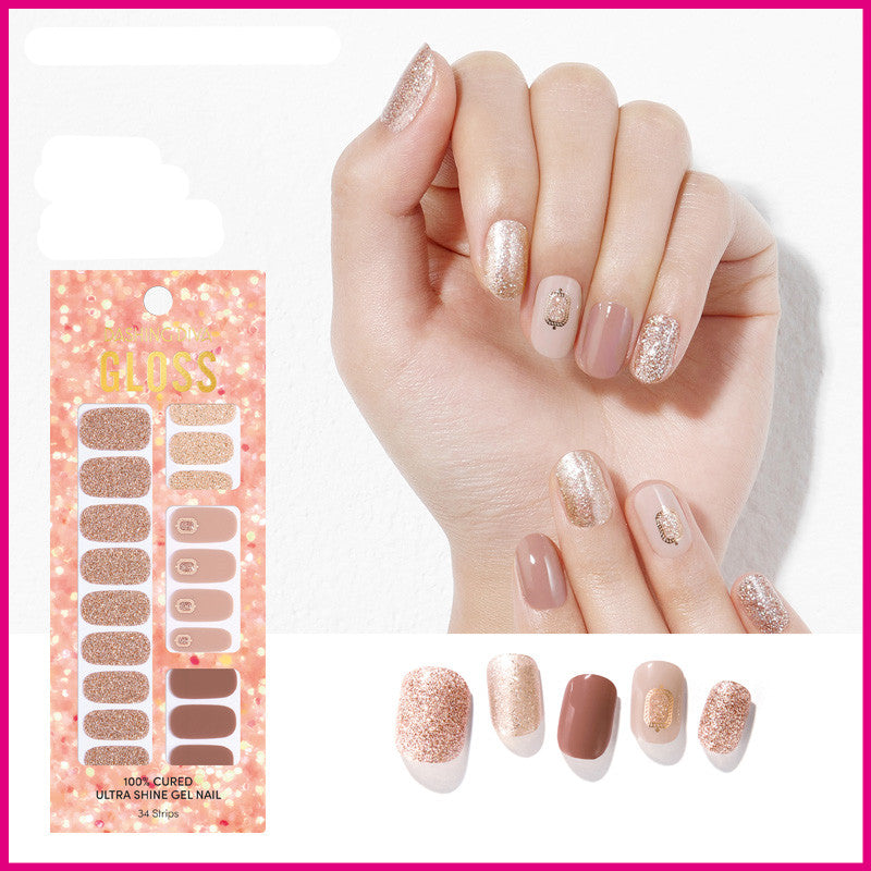 Press-On Nail Stickers - No-Bake Wearable Nail Art Patches