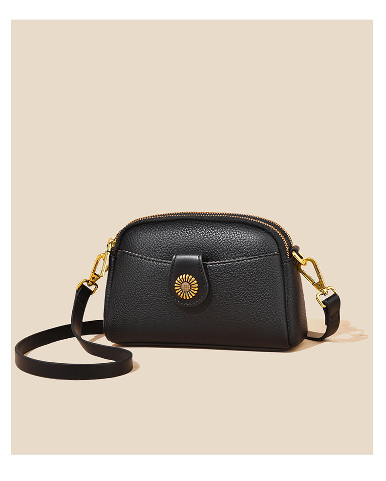 Soft PU Leather Crossbody Bag - Fashion Shoulder Bag for Women