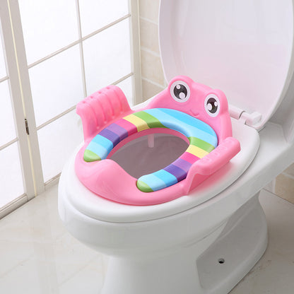 Baby Toilet Training Seat - Comfortable PP Potty Seat with Non-Slip Pads