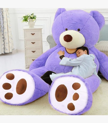 Giant Teddy Bear Plush Toy Shell - Unfilled Soft Fabric Cover
