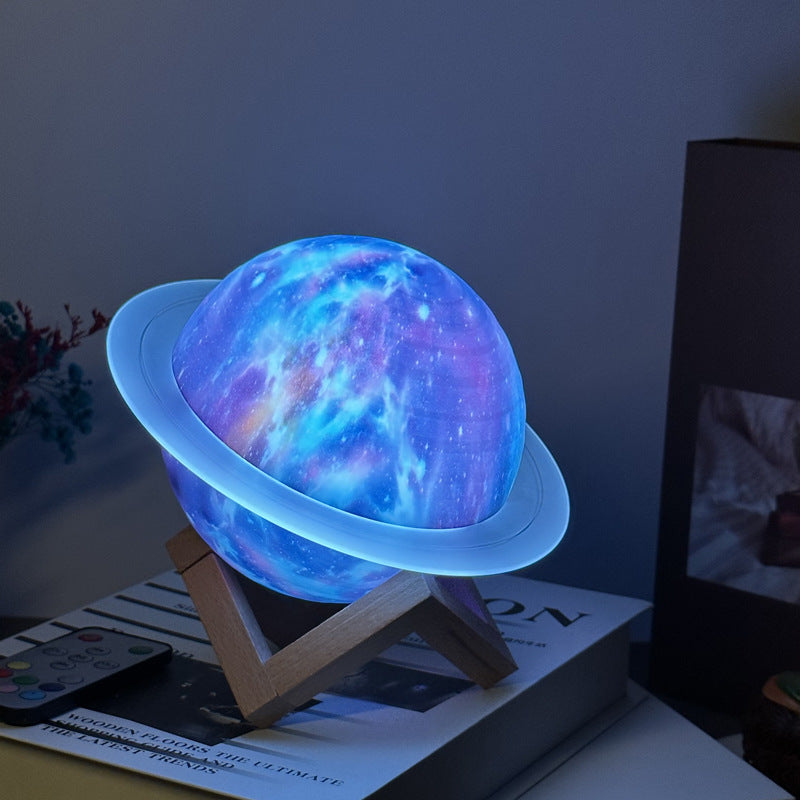 Rings of Saturn Bluetooth Speaker - Dream Star Projection Speaker with Remote Control