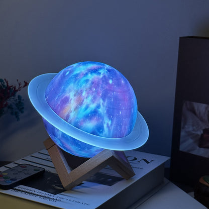 Rings of Saturn Bluetooth Speaker - Dream Star Projection Speaker with Remote Control