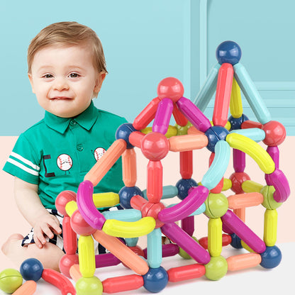 Magnetic Building Blocks Set for Kids - Educational STEM Toy