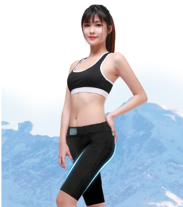 EMS Micro-Current Fitness Pants - Electronic Muscle Stimulation Training System