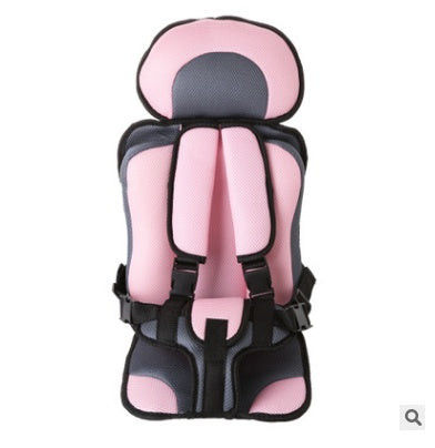 Portable Child Car Safety Seat with 5-Point Harness - Ages 3-12