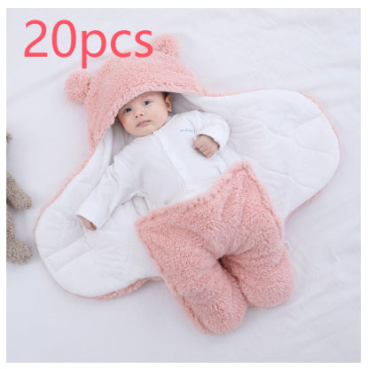 Baby Quilted Sleeping Bag - Cotton Blend Swaddle Wrapper