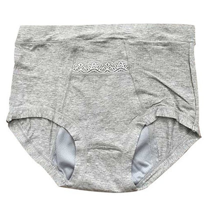 Women's High Waist Period Underwear - Bamboo Fiber Leak-Proof Brief