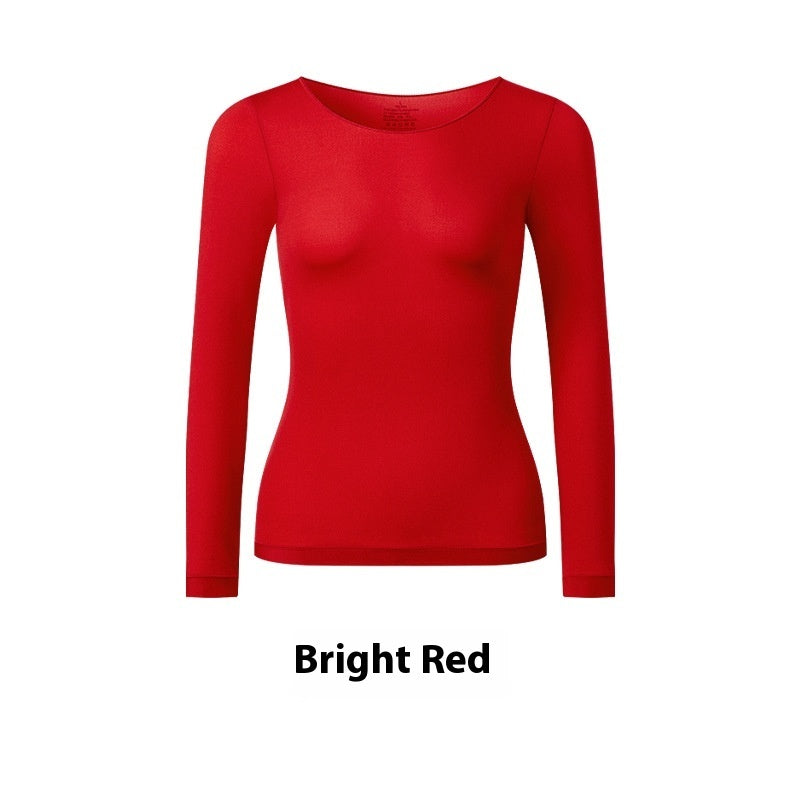Women's Ultra-Thin Thermal Underwear Set - Lightweight Nylon Spandex Base Layer