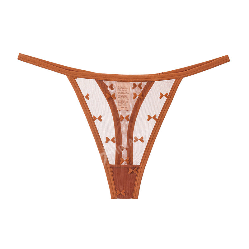 Women's Athletic Yoga Lace Underwear - Seamless Moisture Wicking Sports Briefs