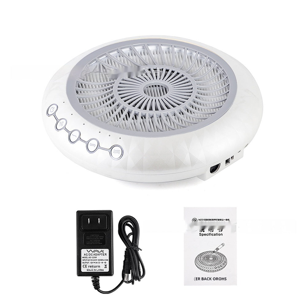 Nail Dust Remover - Low Noise Turbofan Nail Drill Vacuum Cleaner