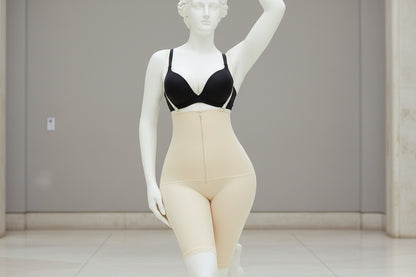 Cotton Bodysuit Shapewear with Adjustable Straps - Waist Support and Tummy Control