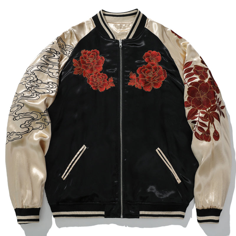 Men's Lion King Embroidery Jacket - Premium Statement Outerwear