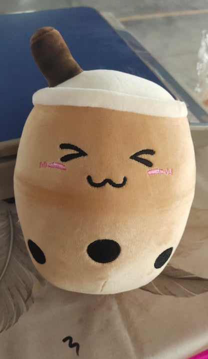 Plush Bubble Tea Pillow Cushion - Soft Stuffed Drink Toy