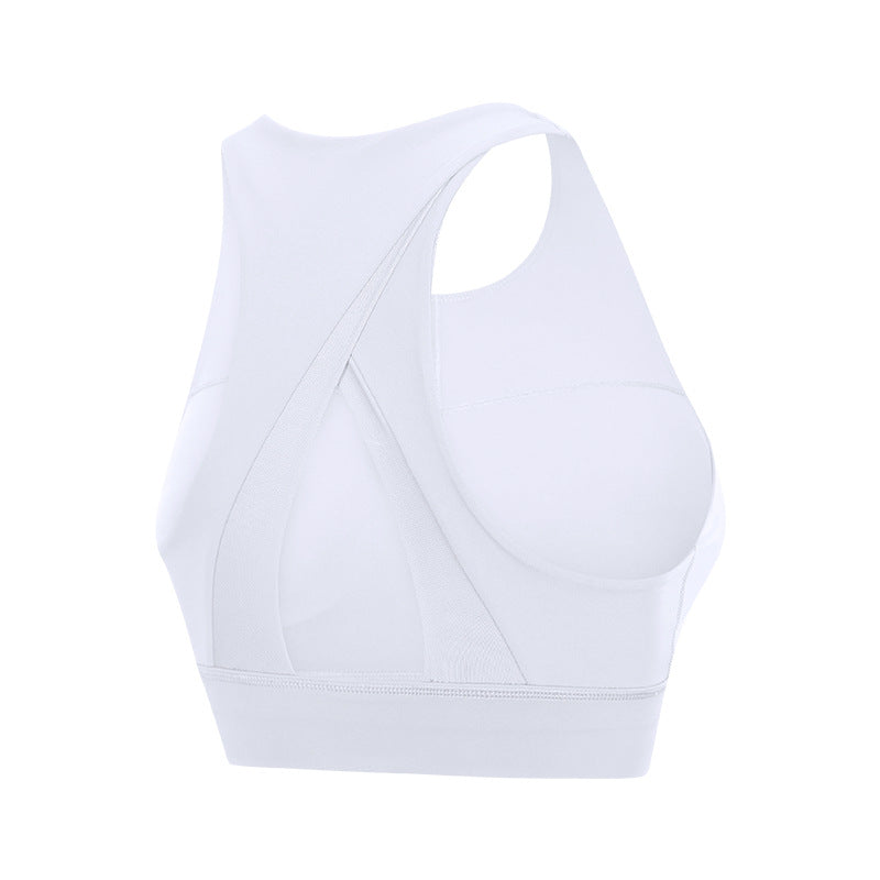 Triangle Sports Bra - Hollow Back Design for Yoga and Fitness