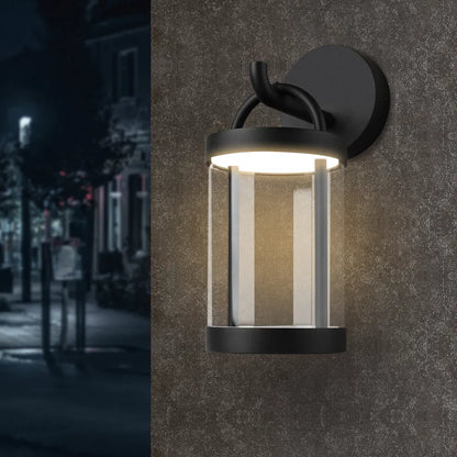 Inowel Outdoor Wall Sconce - IP65 Waterproof LED Classic Round Lamp