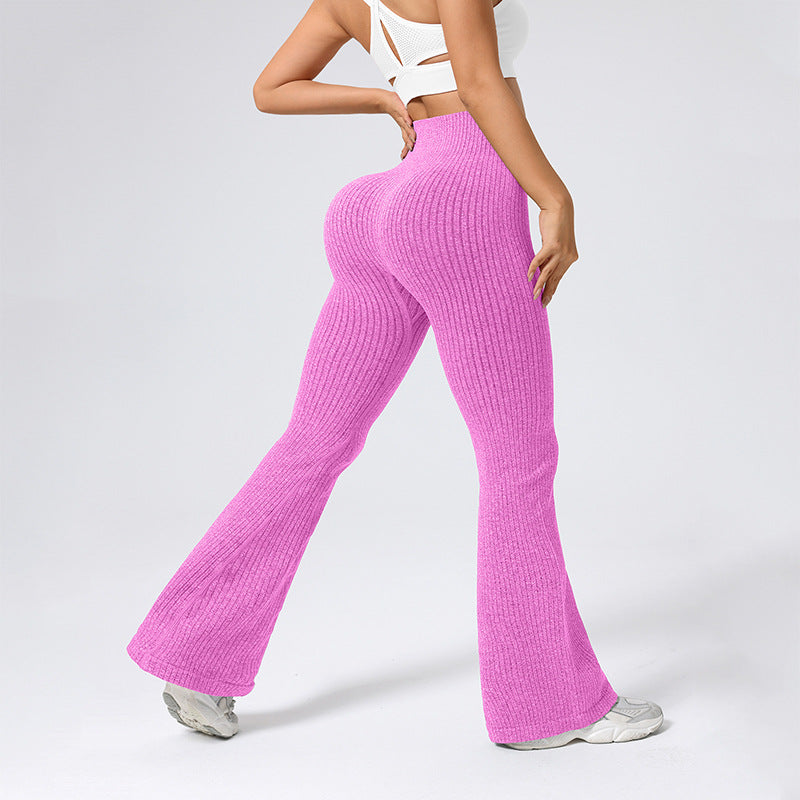 Women's High-Waist Fitness Pants - Moisture-Wicking Activewear