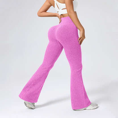 Women's High-Waist Fitness Pants - Moisture-Wicking Activewear