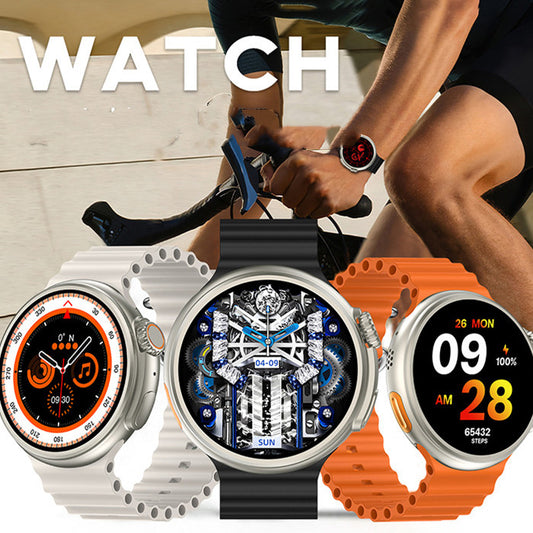 Unisex AMOLED Smartwatch | Heart Rate, Blood Oxygen, NFC & Bluetooth Calling