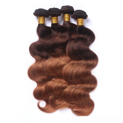 Women's Real Human Hair Wavy Body Wave Wig - Natural Looking